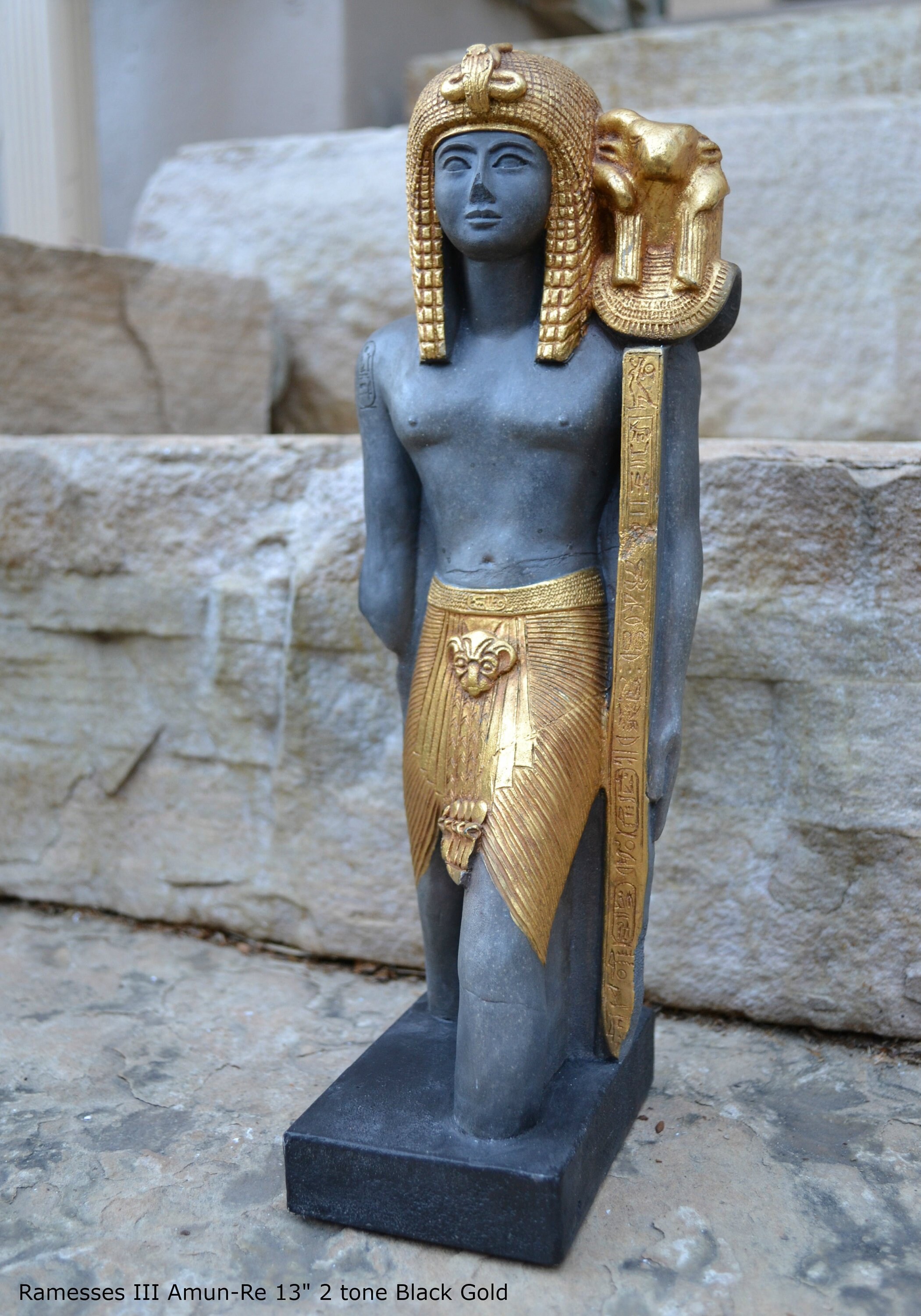 History Egyptian Ramesses Ramses III Standard-bearer of Amun-re