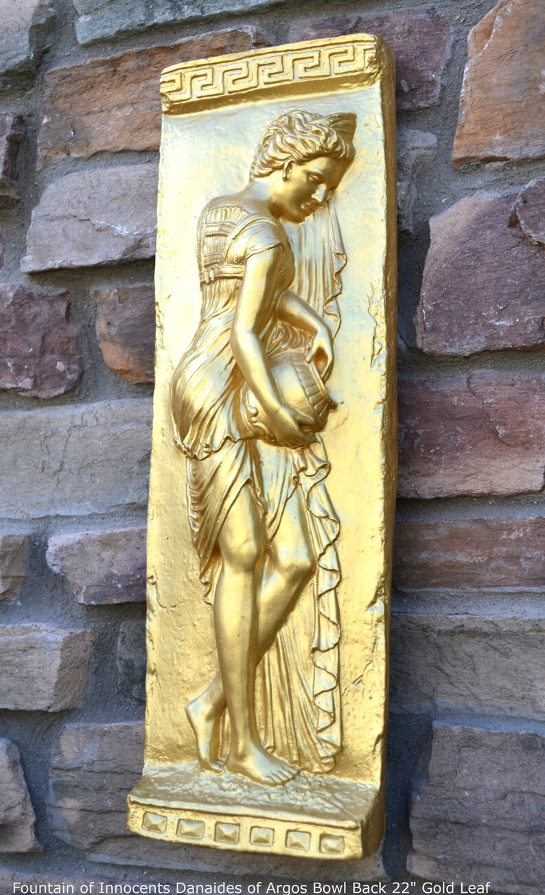 Roman Greek Carved nymph Fountain Innocents Danaides Etsy