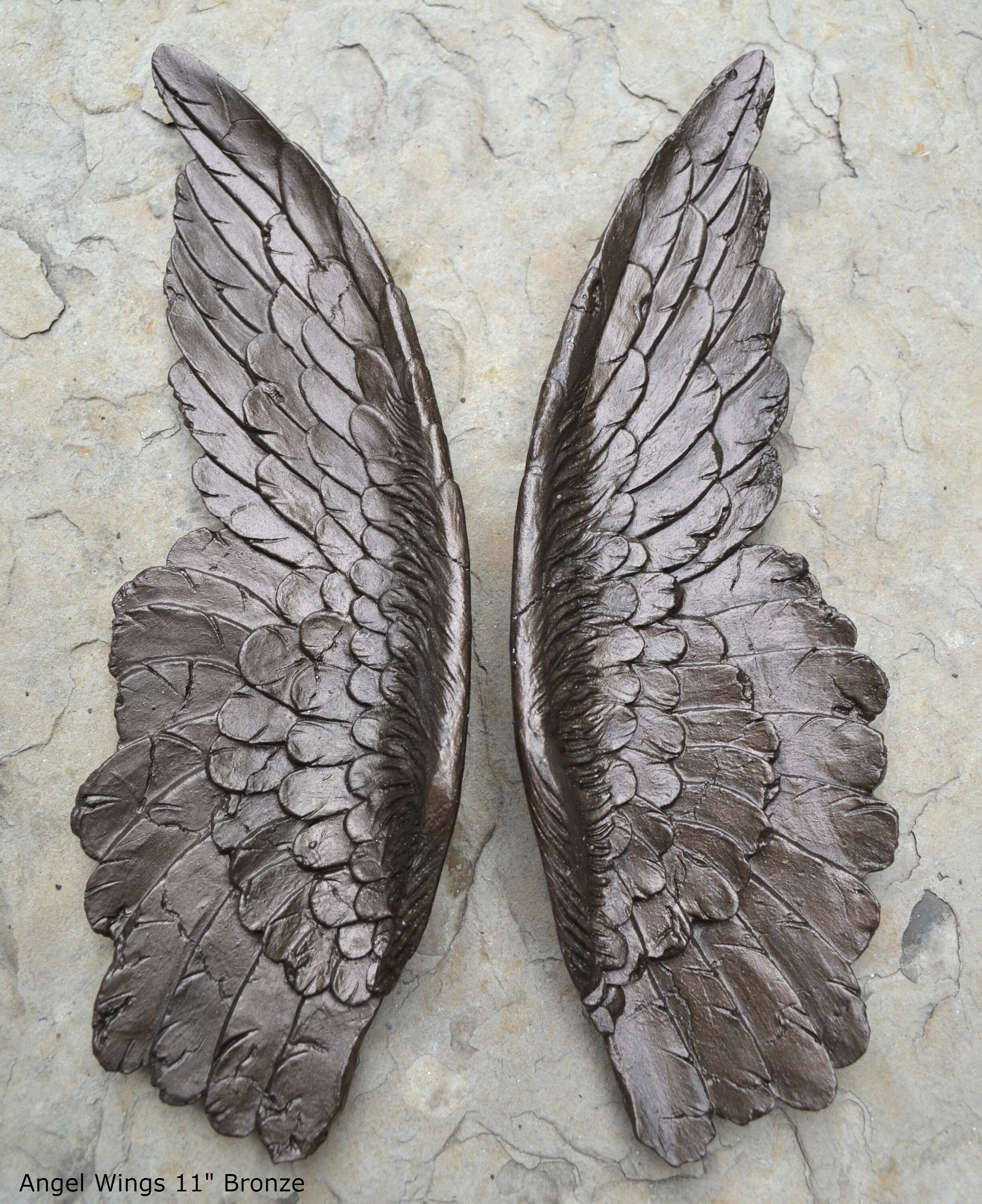 Angel Wings Aged Wall Sculpture Statue Plaque Www.neo-mfg Angel Wings Aged Wall Sculpture Statue Plaque Www.neo-mfg