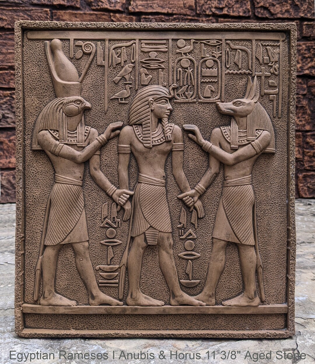 Design Toscano Serqet Schorpioen Godin van het Egyptische rijk beeldje standbeeld, 21,5 cm, polyresin, zwart en goud