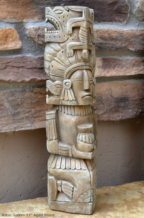 History Aztec Maya Mesoamerica Totem Medicine Man Artifact Etsy