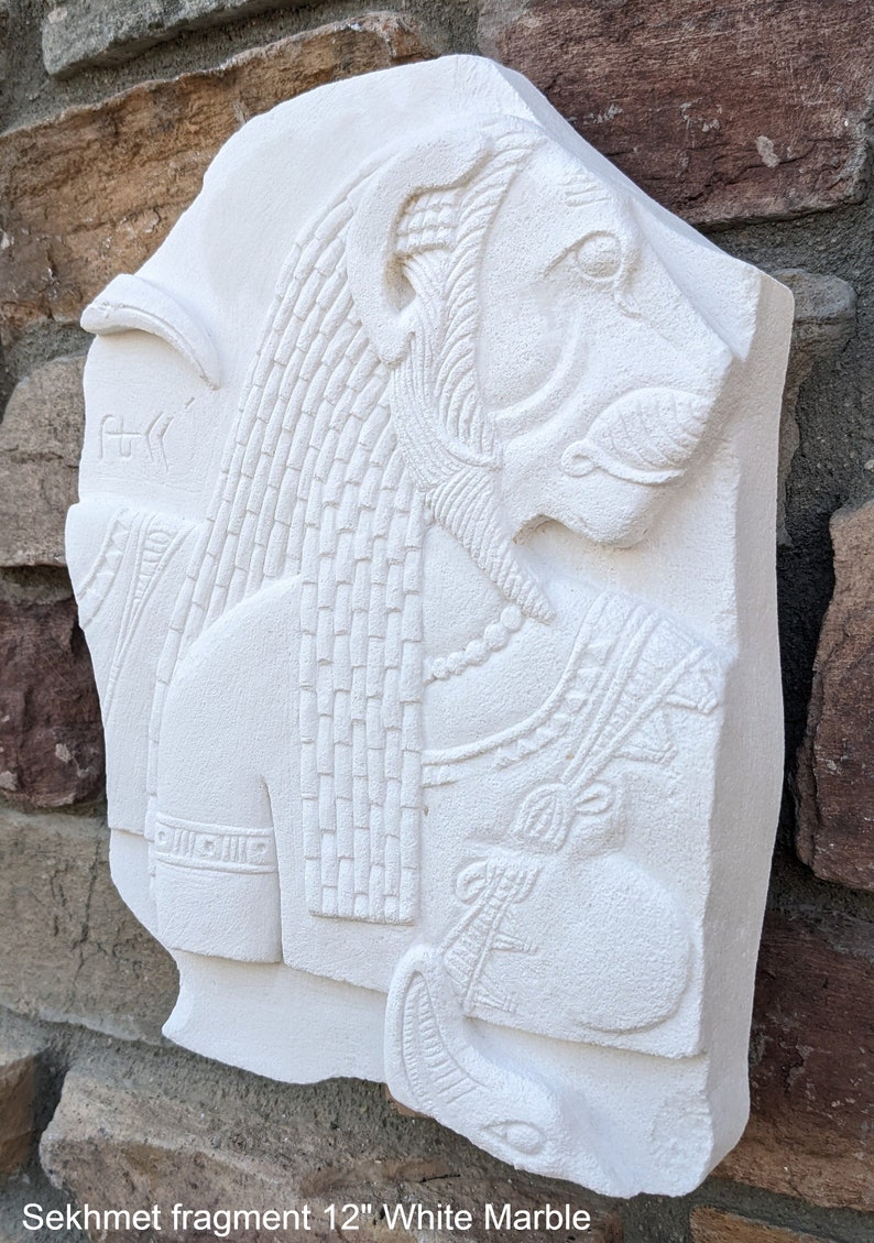 History Egyptian Sekhmet Kom Ombo Temple Sculptural wall relief www.Neo-Mfg.com 12 image 4