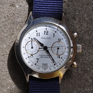 Orologio cronografo vintage Poljot, Shturmanskie, aeronautica militare dell&#39;URSS