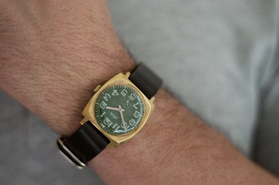 Soviet watch "Pobeda" , Mens watch, Russian watch,
