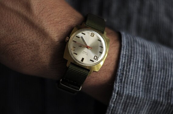 Rare Soviet watch "Poljot" , Mens watch, Russian w