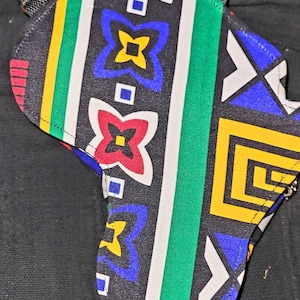 African Shaped Crossbody Handbag