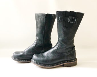 dr martens tall boots