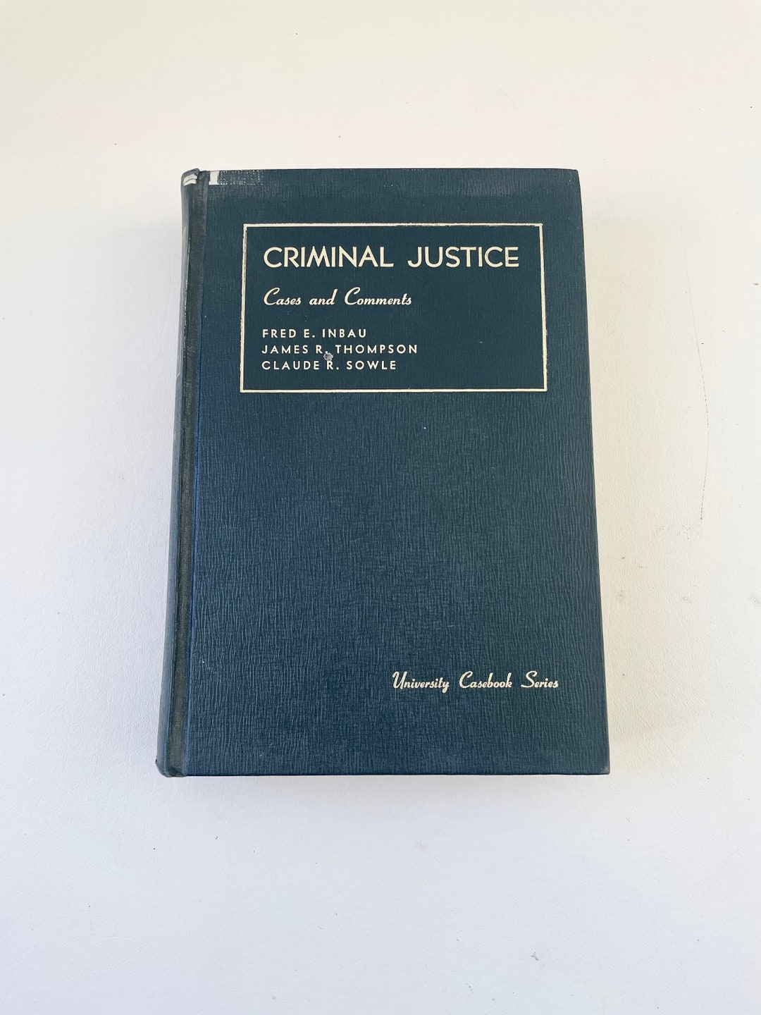 Criminal Justice Cases and Comments Book Etsy