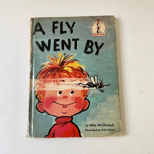 Vintage 1958 A Fly Went By Book