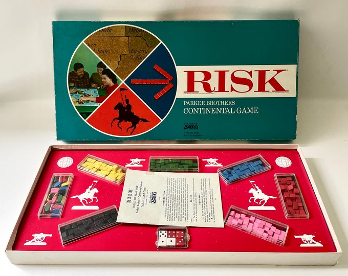 Vintage 1959 RISK Board Game