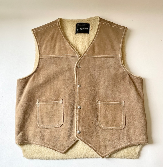 Vintage JCPenny Button Up Vest