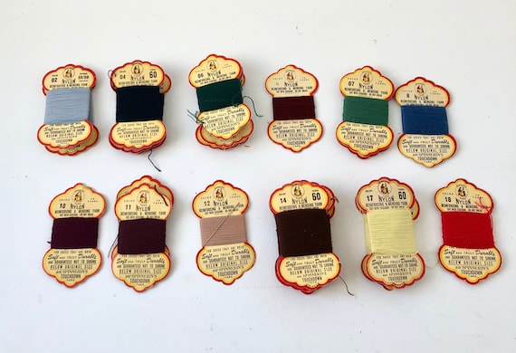 YOU PICK- Vintage Nylon Reinforcing and Mending Yarn