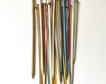 Vintage Set of Knitting Needles