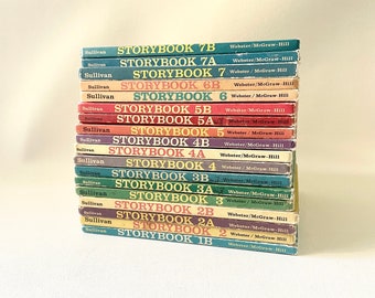 Vintage Set of 18 Sullivan Storybooks