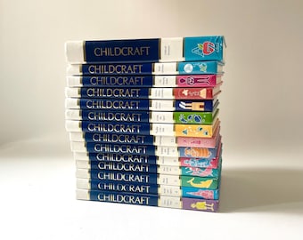 Vintage Childcraft Children's Book Collection: Instant Library