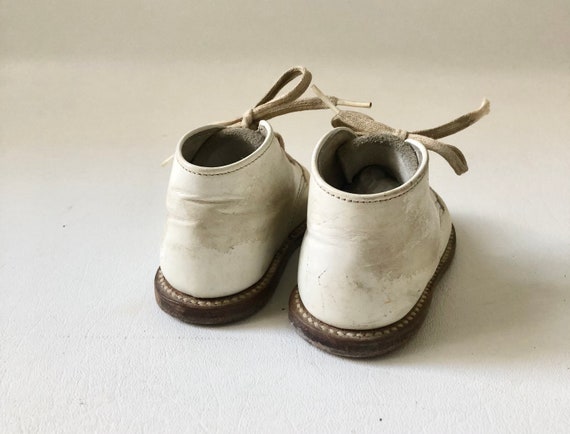 Vintage Stride Rite Leather Baby Shoes - image 5