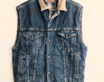 levis jeans vest
