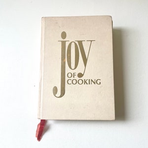 Vintage Joy of Cooking Book