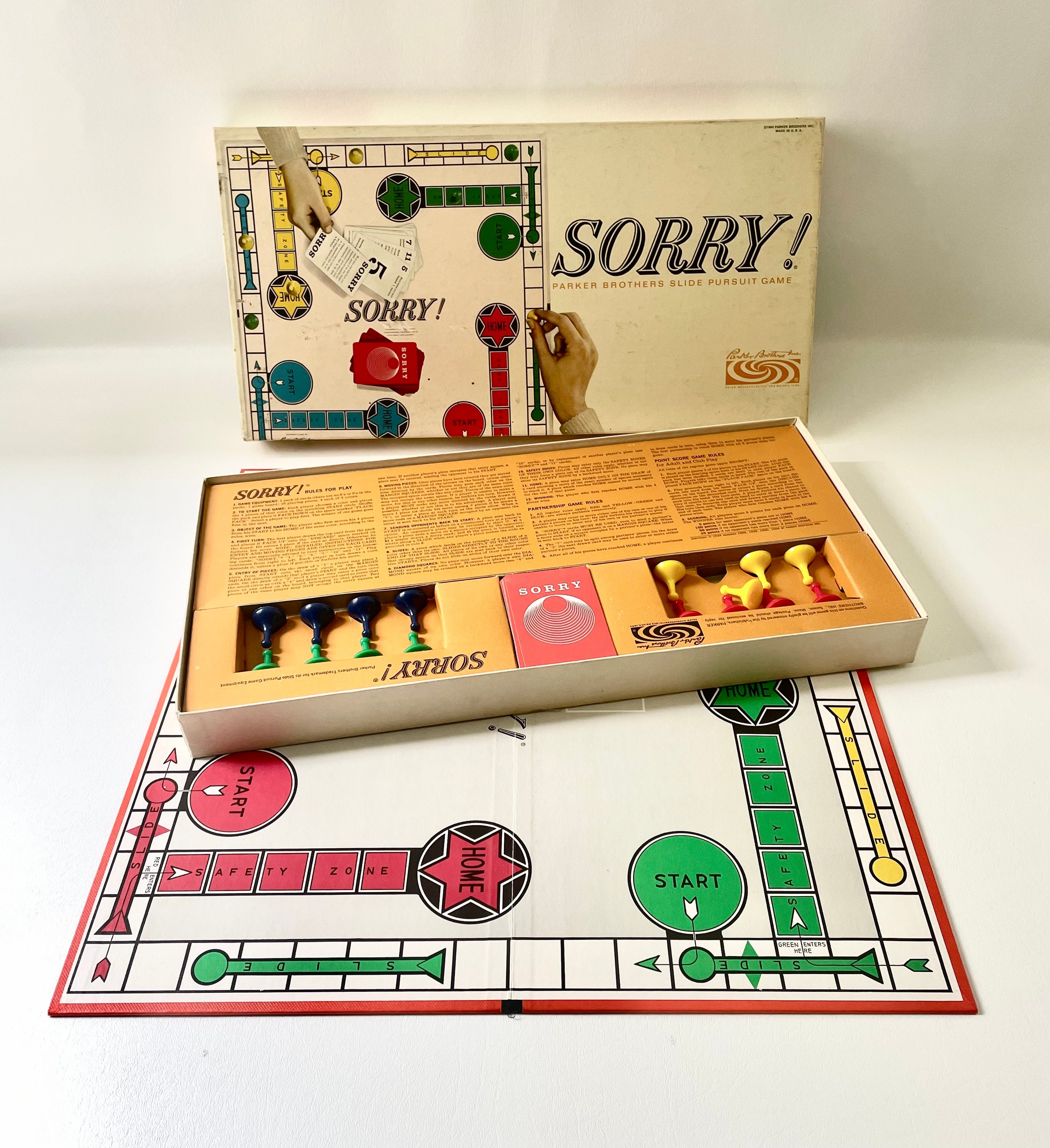 Vintage Sorry Game - Etsy