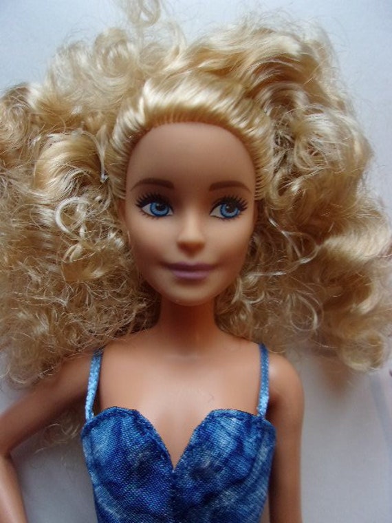 barbie with curly hair