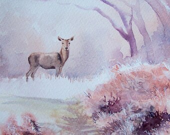 Deer in the Frost