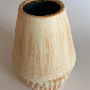 Hand Carved Porcelain Bud Vase: Coastal Coral Decor