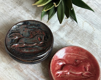 馬の陶器 - 馬好きの皿 - 馬の皿 - Etsy 日本