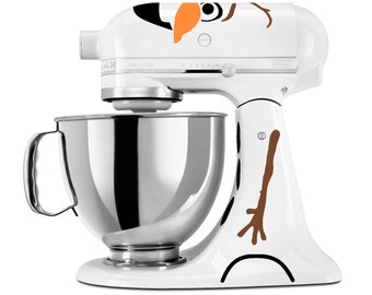 Snowman Decal Kit for your Kitchen Stand Mixer. Do You Wanna Build A Snowman?