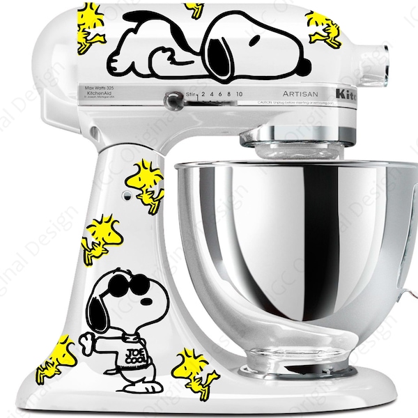 Comic Strip Decal Kit for your Kitchen Stand Mixer