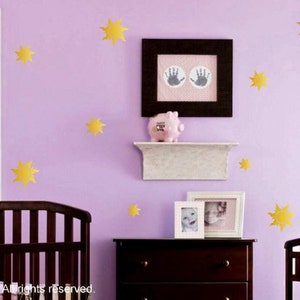 Rapunzel Inspired Royal Sun Insignia Wall Decal / Stickers for Girl&#39;s Room