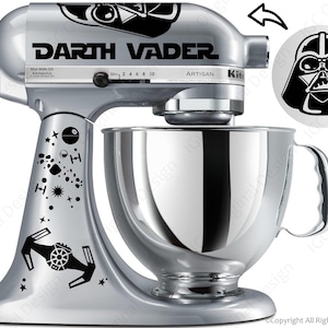 Dark Lord Decal Kit for your Kitchen Stand Mixer