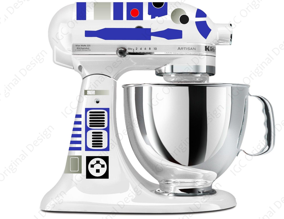 sløjfe Mig Smelte Droid Decal Kit for Your Kitchen Stand Mixer - Etsy
