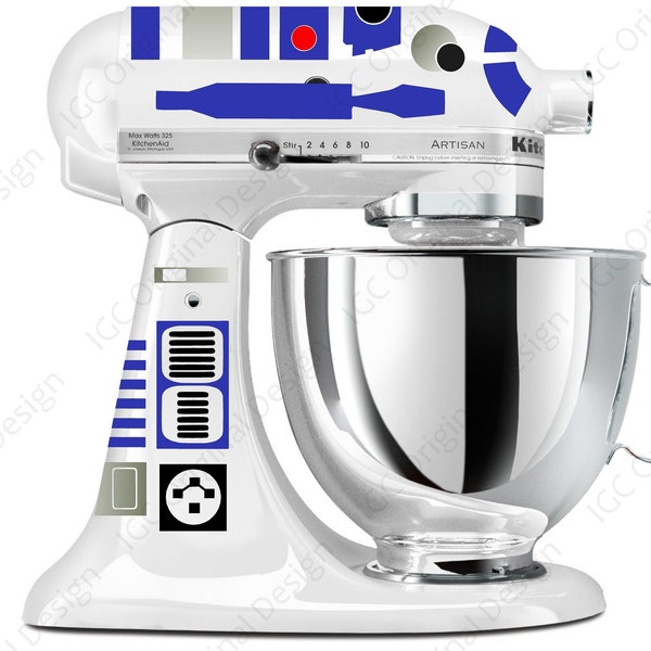 Droid Decal Kit for your Kitchen Stand Mixer