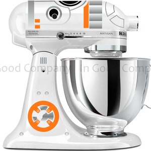 Droid Decal Kit for your Kitchen Stand Mixer - May the Force “Beat” with You”