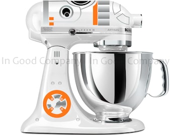 Droid Decal Kit for your Kitchen Stand Mixer - May the Force “Beat” with You”