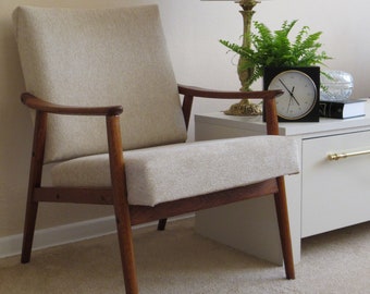 Mid century danish style armchair