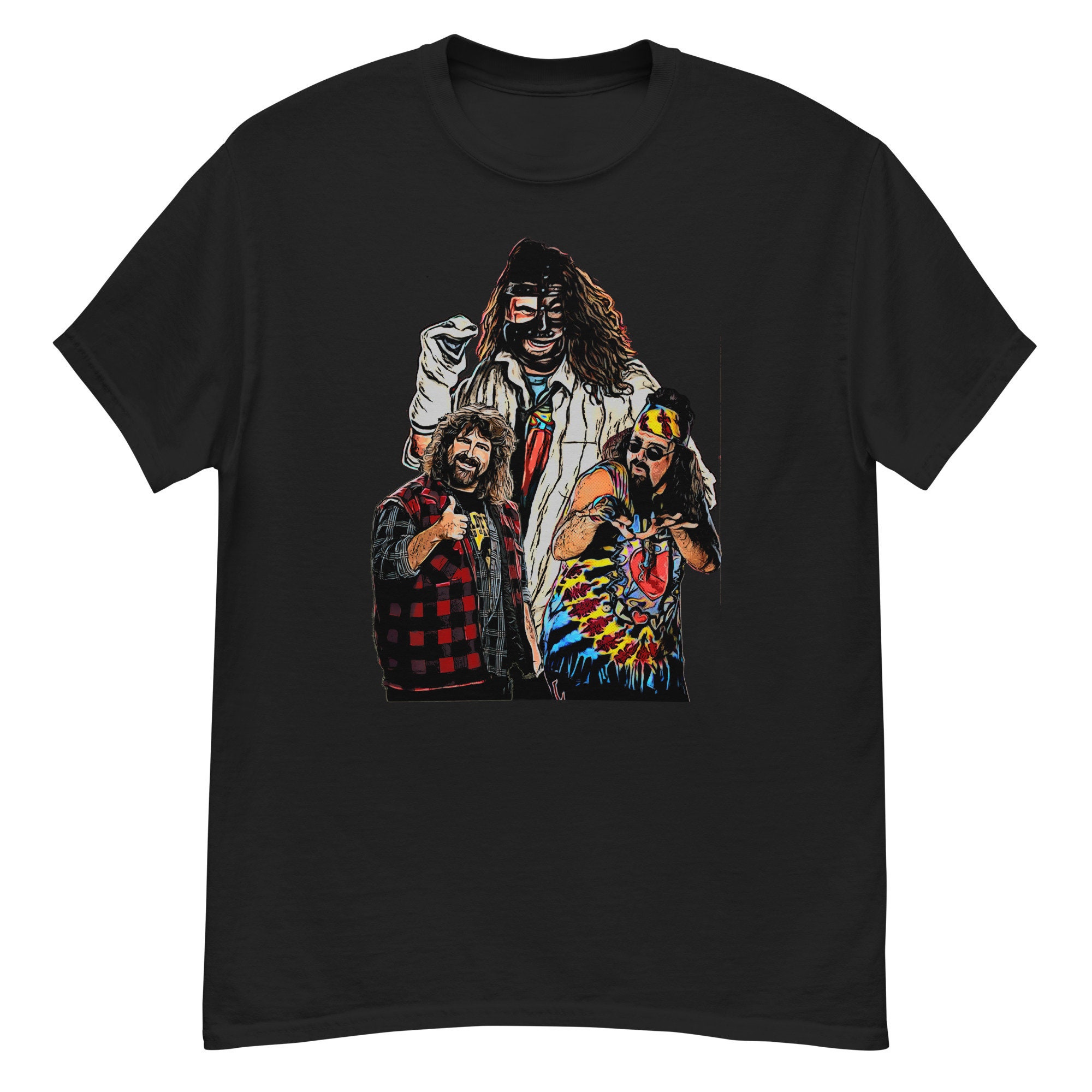 Discover mick foley tshirt 90s wrestling tee