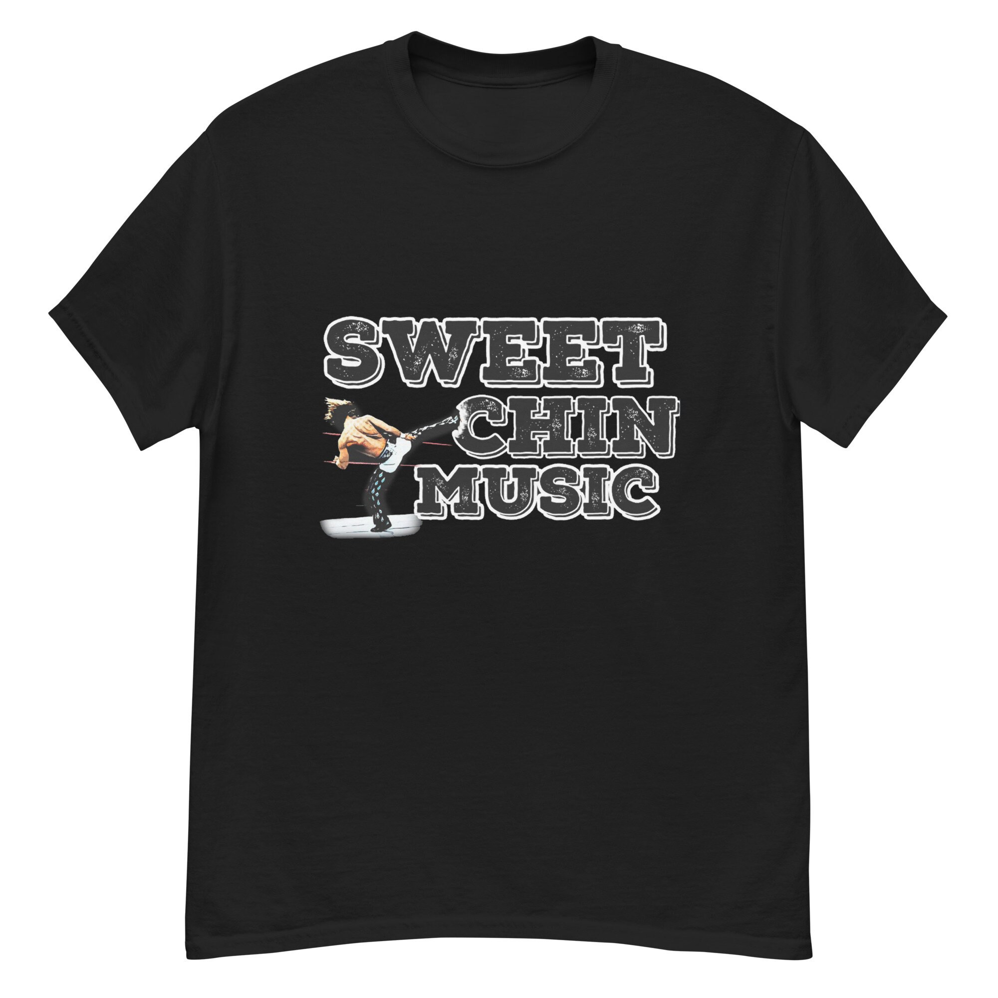 Discover Wrestling tee - sweet chin music - shawn michaels tshirt