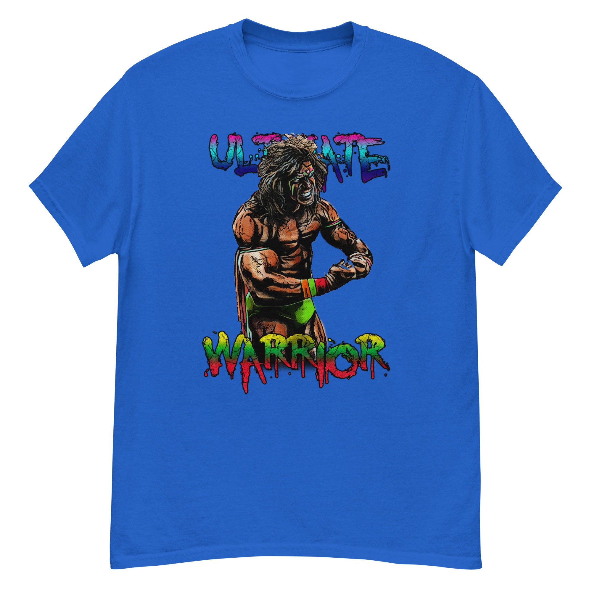 Discover the ultimate warrior tshirt - wrestling tee