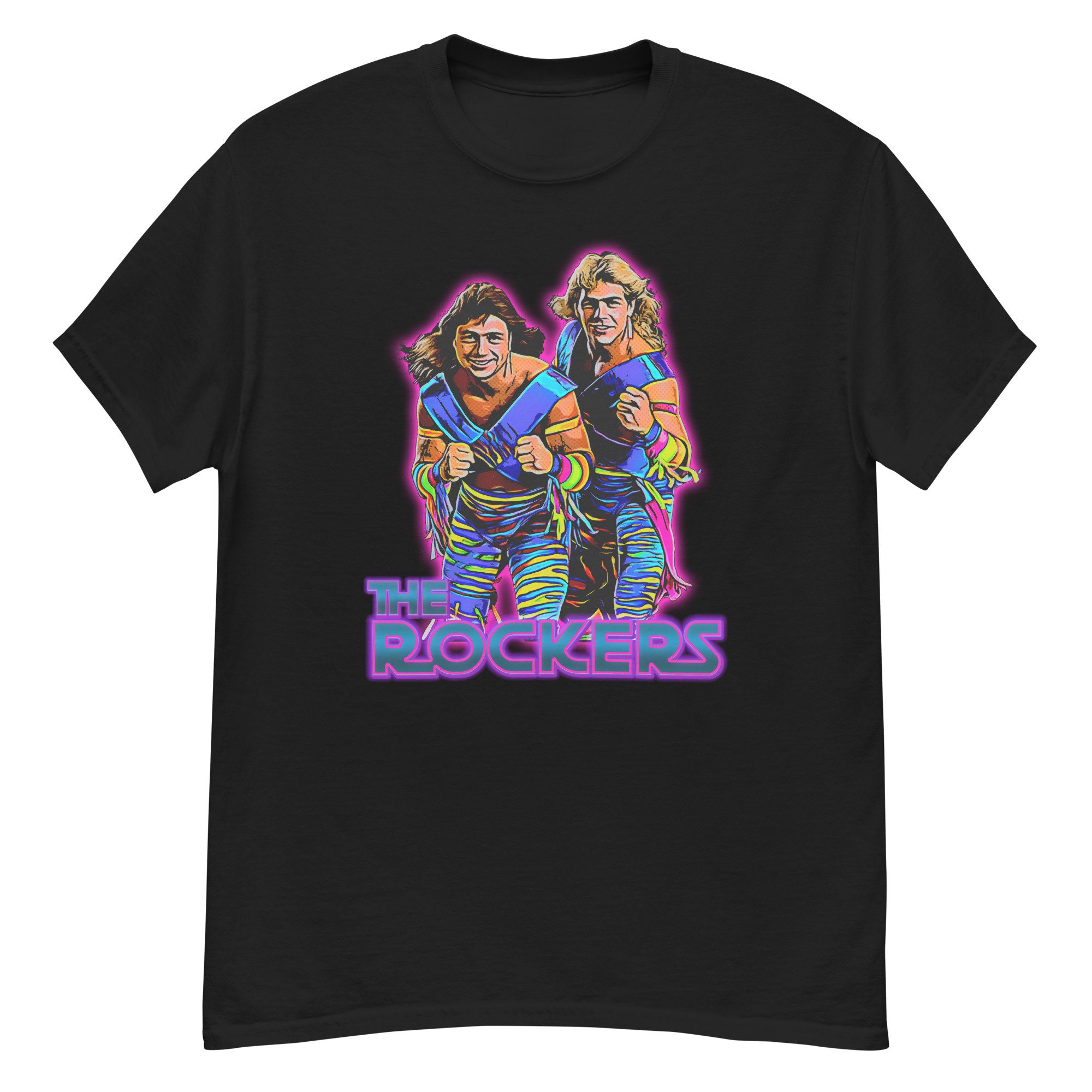 Discover the rockers tshirt 80s wrestling tee