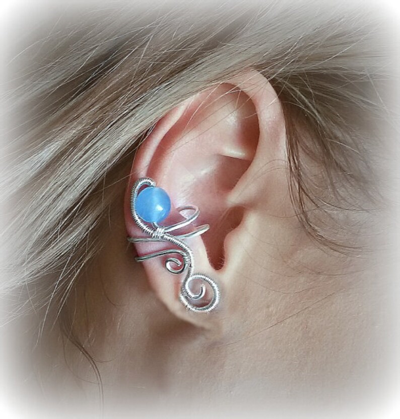 ear wire cuff wrap tutorial piercing