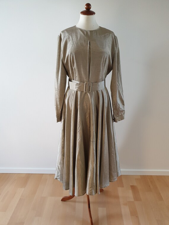 1960s gown, 60s dress, vintage dress, homemade, ev