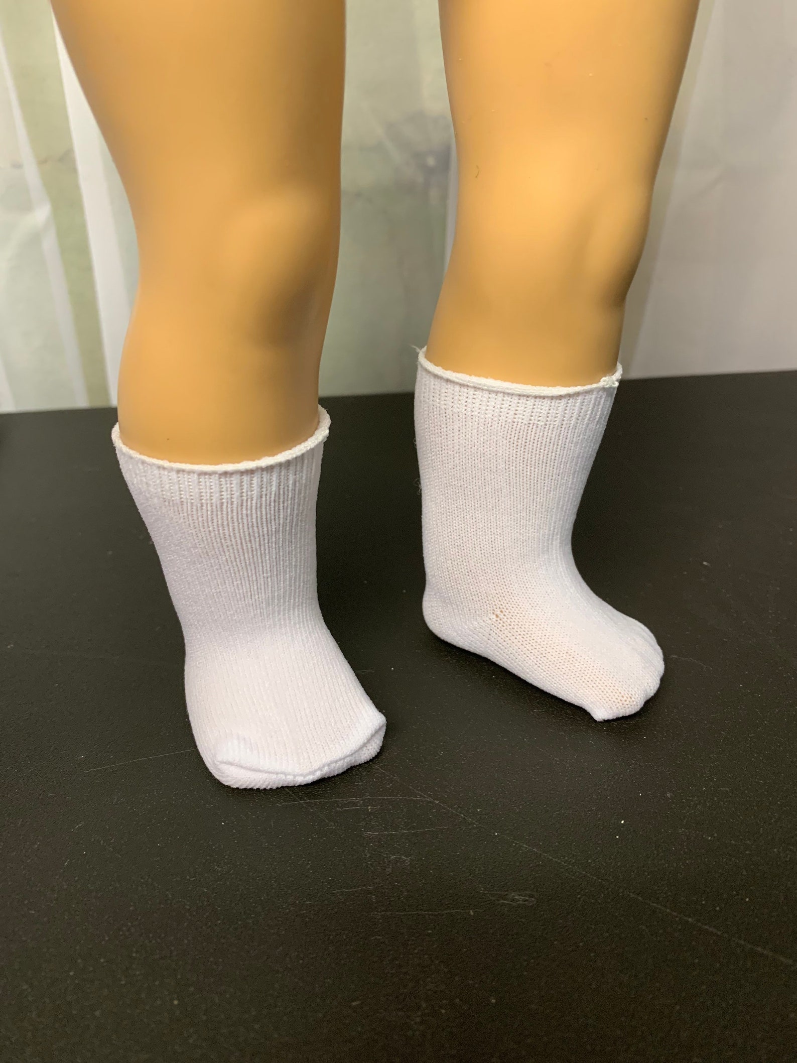 18 Inch Doll Socks for American Girl Doll White Socks for 18 Etsy