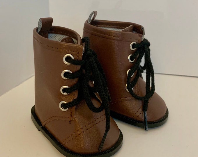 18 Inch Doll Shoes for American Girl Dolls Pioneer Doll Boots Etsy