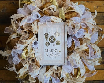 Merry and Bright Wreath