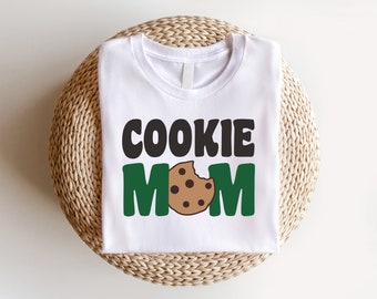 Cookie Mom Shirt, Girl Scouts, Girl Scouts Mom, Mama Shirt, Mom, Tee, Bella, Bella Canvas, Unisex, Mom, Mom Life, Cookies