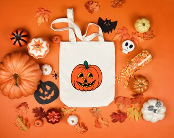 Autumn Tote Bag, Pumpkin bag, Fall Tote, Pumpkin Tote, Fall Gift, Reusable bag