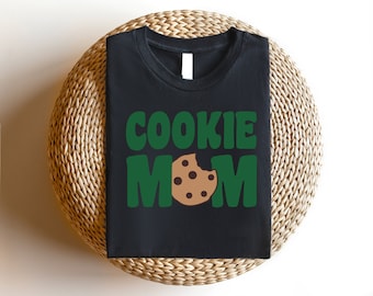 Cookie Mom Shirt, Girl Scouts, Girl Scouts Mom, Mama Shirt, Mom, Tee, Bella, Bella Canvas, Unisex, Mom, Mom Life, Cookies