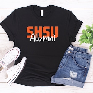 SHSU Alumni, Sam Houston, SHSU shirt, Sam Houston Shirt, Bearkats, Bearkats shirt, College shirt, SHSU Bearkats Shirt