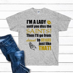 Saints Fan, Who Dat, New Orleans Saints Shirt, New Orleans, Who Dat Nation, Nfl shirt, Football Fan, New Orleans Shirt Bild 2